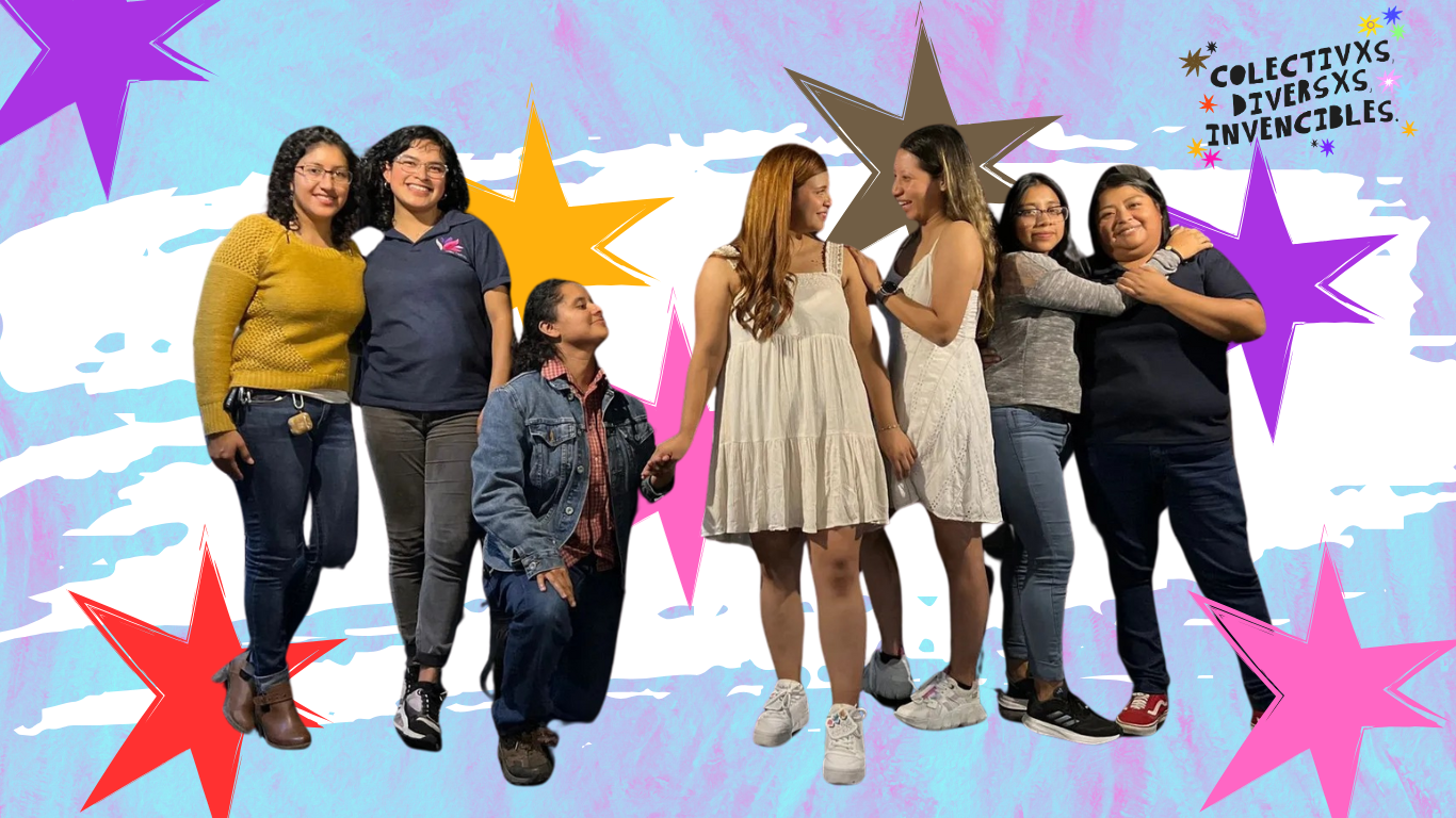  Integrantes de Vidas Paralelas en la presentación teatral del Día de la Visibilidad Bisexual, con la obra Bi-viendo en dos direcciones. Foto: Vidas Paralelas 